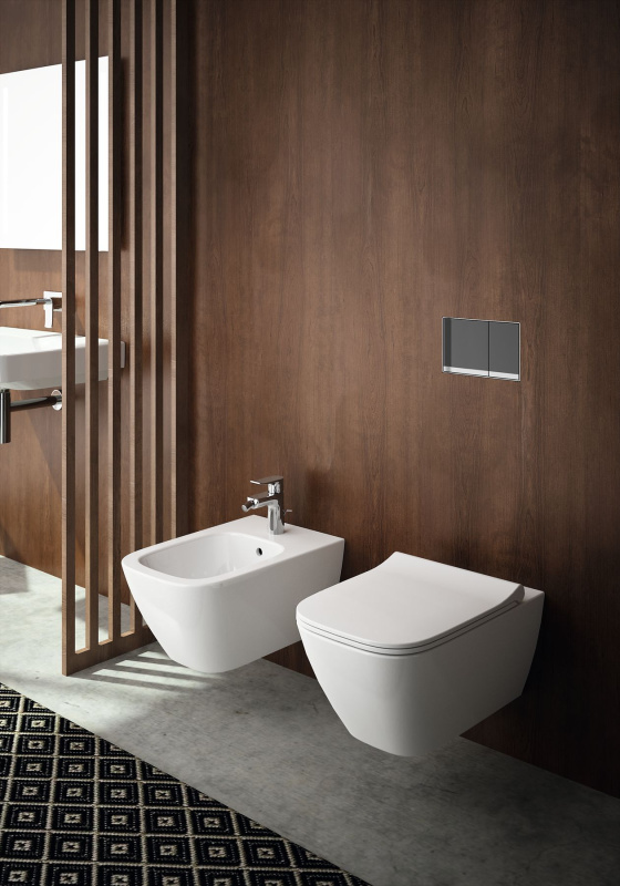 Geberit Smyle Square Bidet wiszący 54x35 cm biały 500.209.01.1 - odbiór osobisty: Kraków, Warszawa