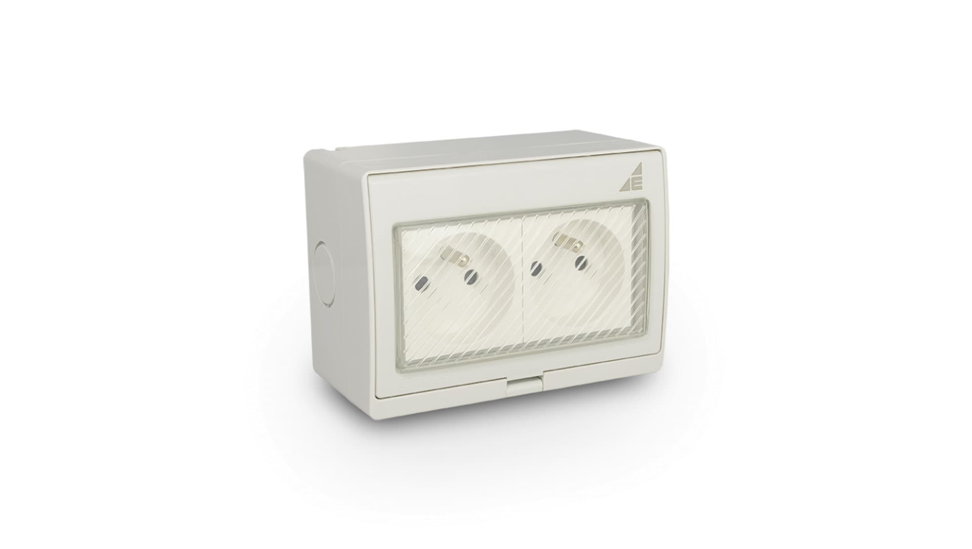 Elektro-Plast opatÓwek Gniazdo podwójne natynkowe G2N IP55 AQUA55 55.35 55.35