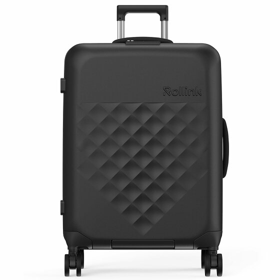 Rollink Vega 360 Składany wózek 4-kołowy M 65 cm black