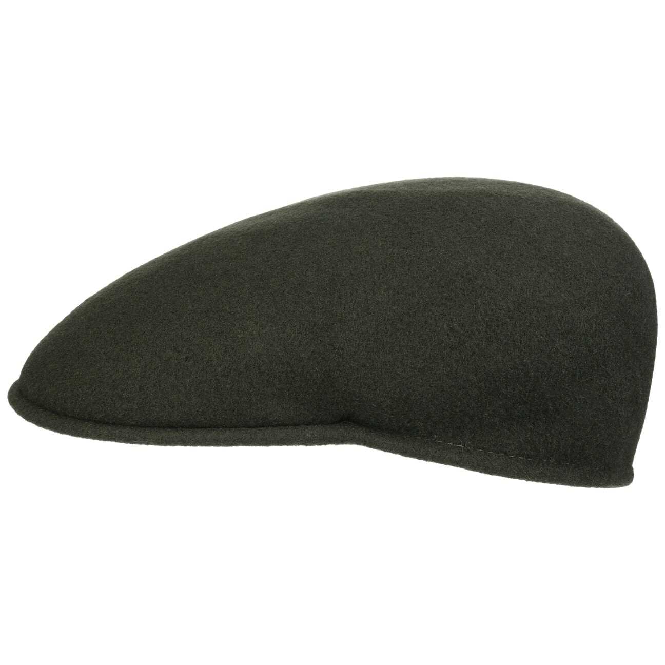 Kaszkiet 504 by Kangol, ciemnozielony, M (56-57 cm)