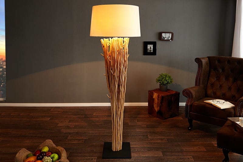 Invicta Interior Lampa stojąca Wood Silhouette 175 cm (i-20697)