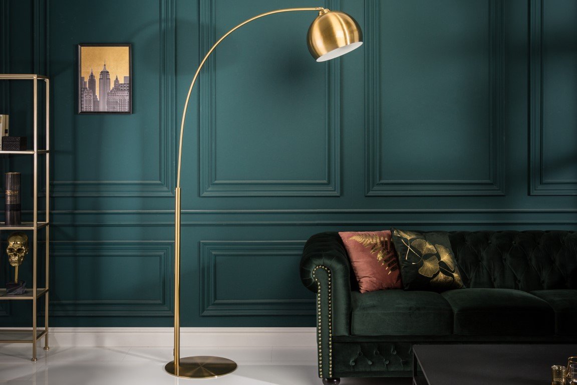Invicta Lampa podłogowa Deal 205 cm biały 40771