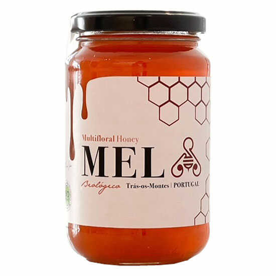 Portugalski miód wielokwiatowy BIO z regionu Trás-os-Montes Mel Santa Maria 500g