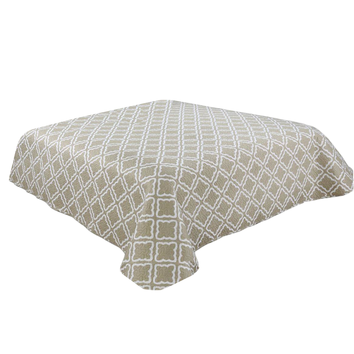Narzuta 240 x 220 Pikowana Clover Beżowy
