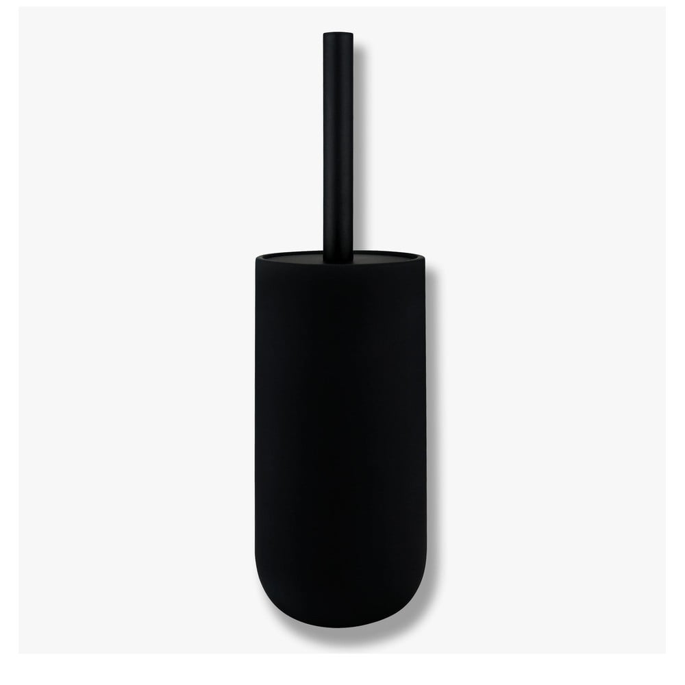 Czarna ceramiczna szczotka do WC Lotus – Mette Ditmer Denmark