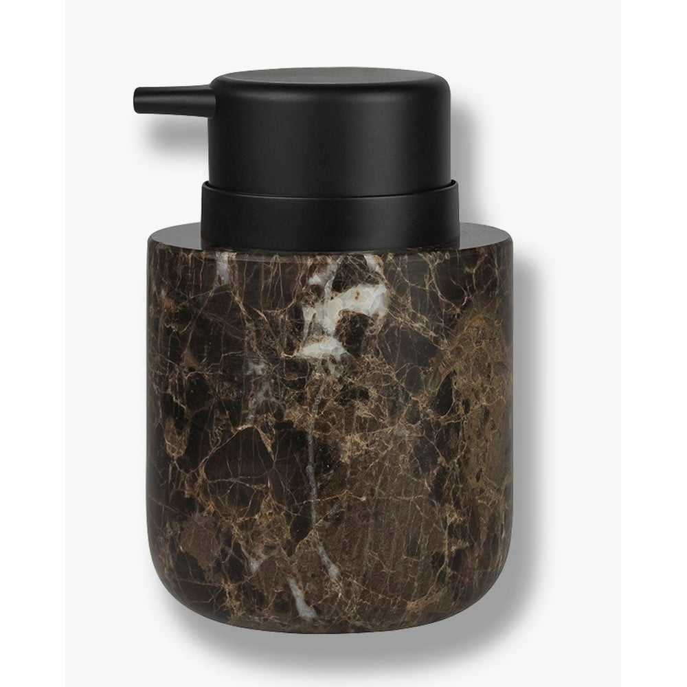 Brązowy marmurowy dozownik do mydła 200 ml Marble – Mette Ditmer Denmark