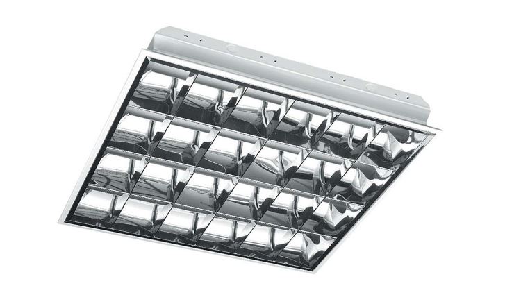 Oprawa rastrowa podtynkowa do LED 4x60cm 1-stronna GERMINA