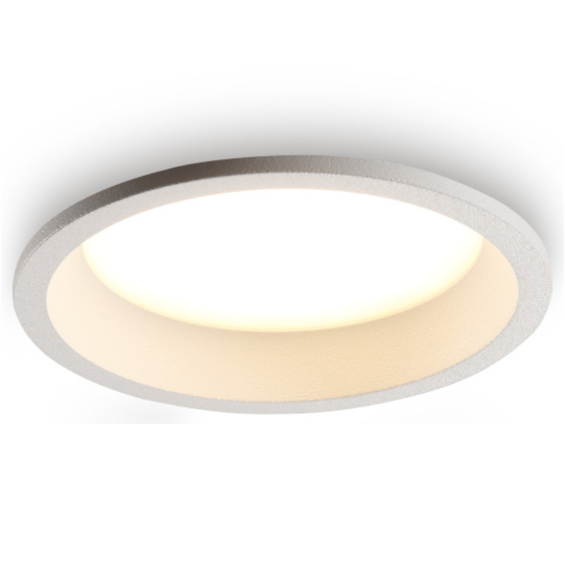 Oczko łazienkowe Sun 293102102 Elkim LED 10W 3000K wpust IP44 biały