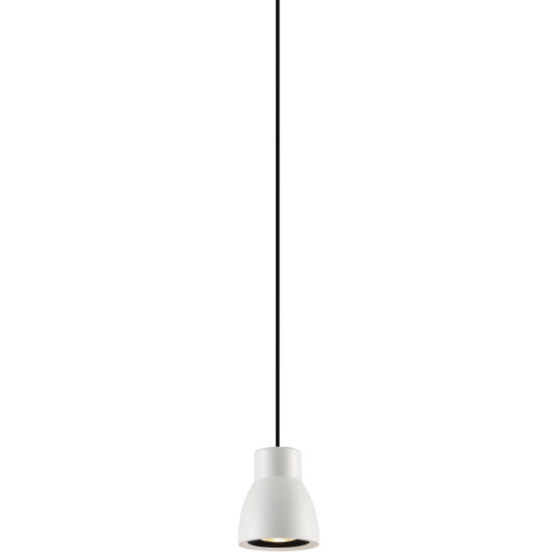 Loftowa lampa wisząca Bell 521002202 Elkim LED 5W 4000K do salonu biała