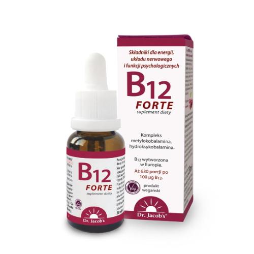 Dr. Jacob's Witamina B12 Forte, 20ml