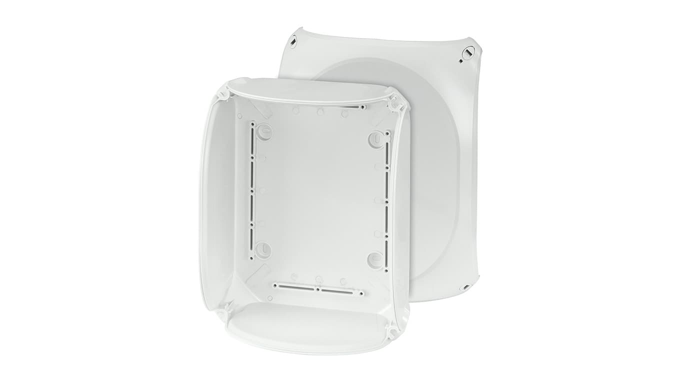 Hensel Puszka odgałęźna n/t bez zacisków 255x205x112mm szara IP66/67 KF 2500 H 62000091 62000091