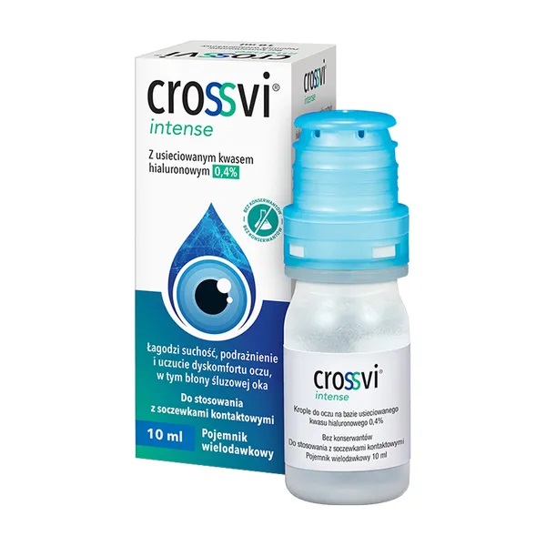 TACTICA Crossvi Intense krople do oczu 10 ml |  OD 199 PLN!