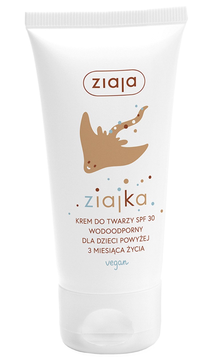 Ziajka Krem do twarzy dla dzieci wodoodporny SPF30 50 ml