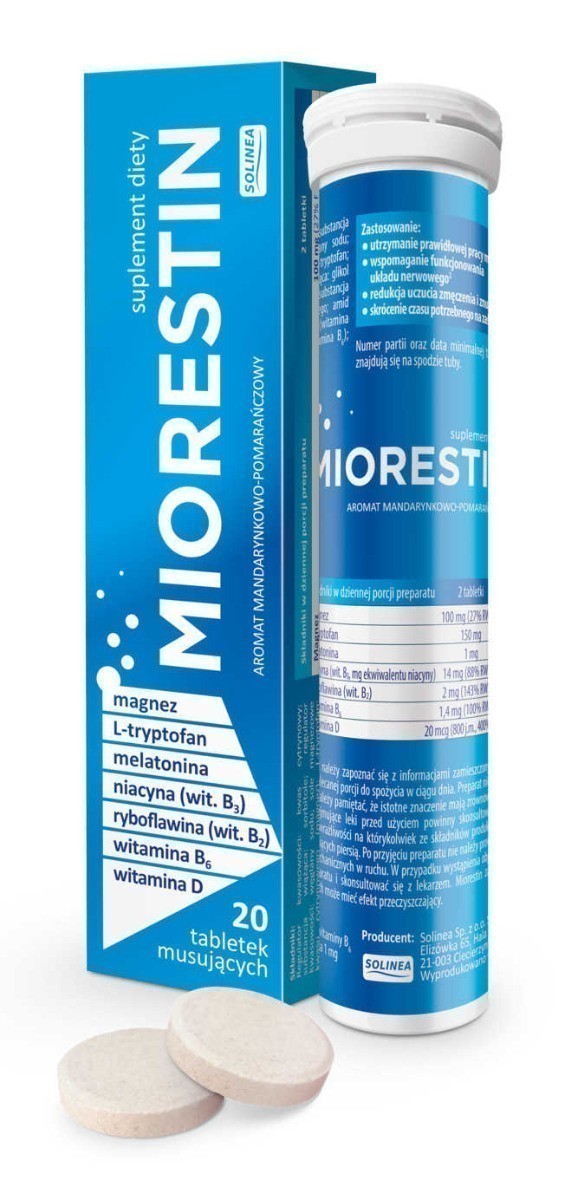 SOLINEA Miorestin x 20 tabl musujących