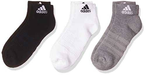 adidas, Calze Basse Think Linear Set Di 4, Pończochy, Wrzosek Średnio/Biały/Czarny, Xxl, Wielbiciel Unisex Szary