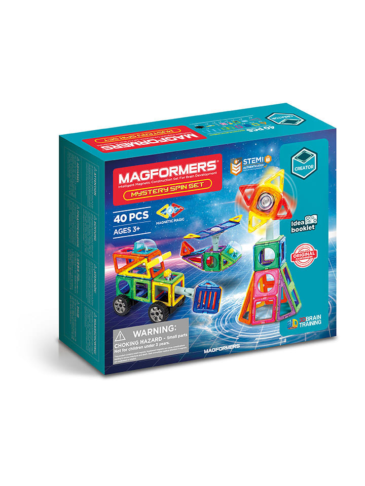 MAGFORMERS 40-częściowy zestaw magnetyczny 