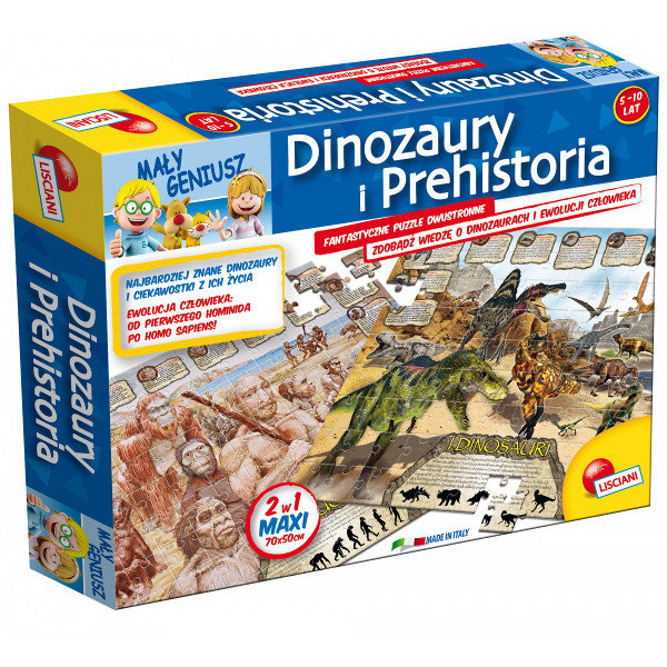 Lisciani Giochi Mały geniusz Dinozaury