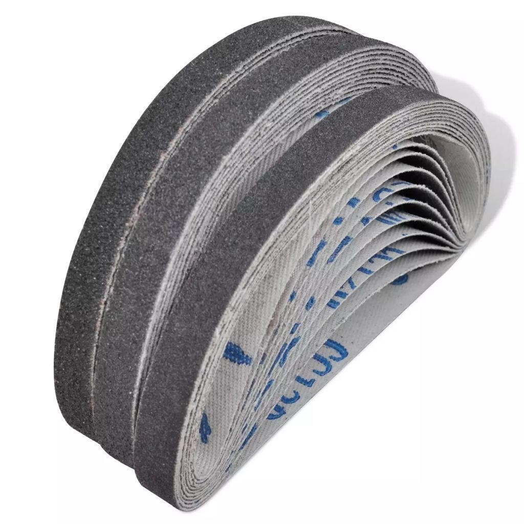 vidaXL vidaXL Pasy ścierne do szlifierek 30 szt, 10mm x 330 mm