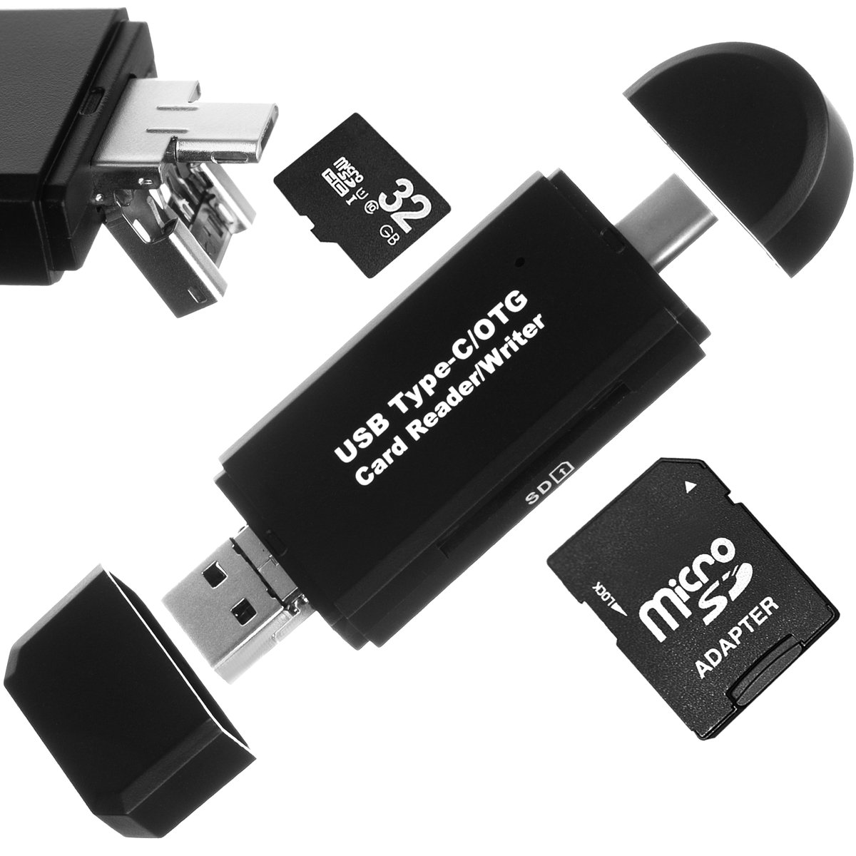 Czytnik Kart 5w1 adapter przejściówka