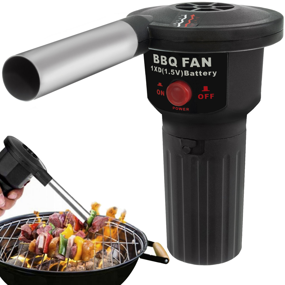 Kominer, Dmuchawa elektryczna do grilla BBQ Kominka Pieca