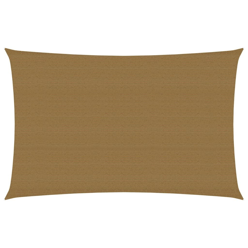 vidaXL Żagiel przeciwsłoneczny, 160 g/m, kolor taupe, 4x6 m, HDPE vidaXL