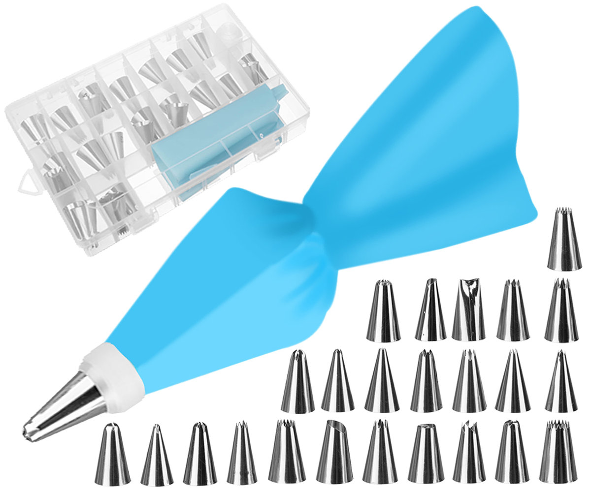 Rękaw Cukierniczy Dekorator Tortów Silikon 26el ISO TRADE