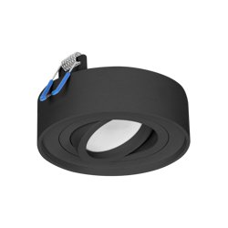 Orno SORMUS R ramka dekoracyjna oprawy punktowej, MR16/GU10 max 50W, regulowana, koło, czarna