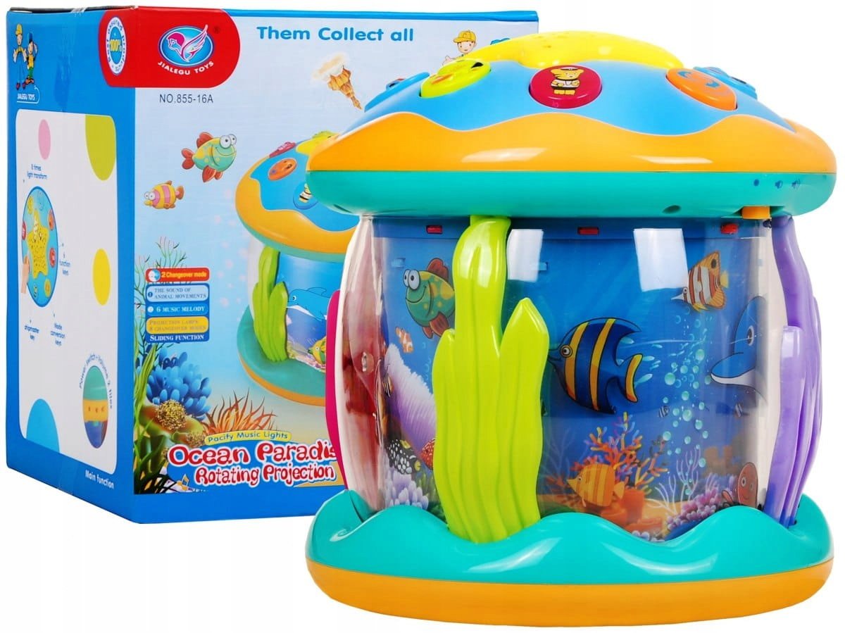 Projektor pozytywka usypiacz niemowląt lampka