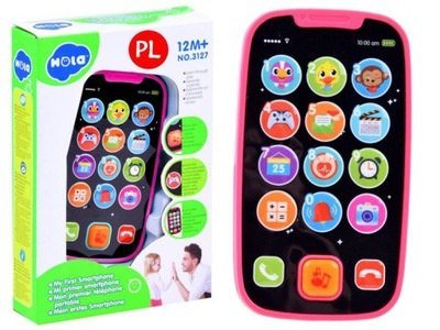Edukacyjny Interaktywny SmartPhone Niebieski 3127.NIE