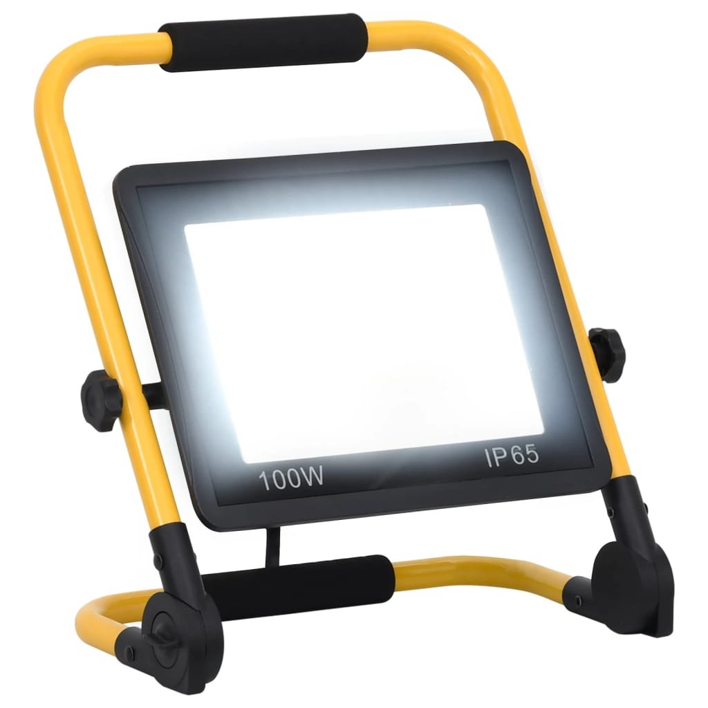 shumee Reflektor LED z uchwytem 100 W zimne białe światło