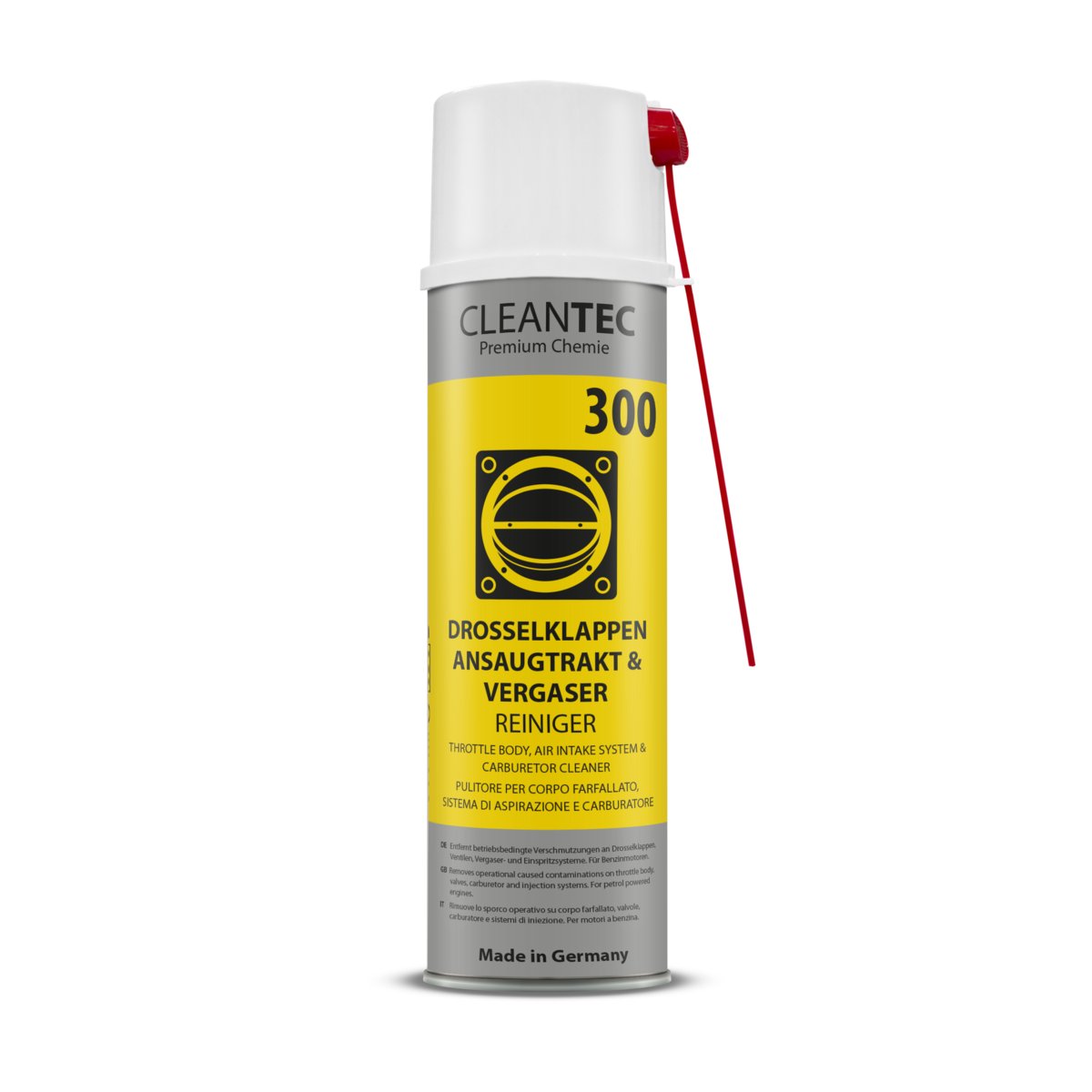 CleanTEC - Środek czyszczący przepustnicę, układ dolotowy, gaźnik 300 - 500 ml