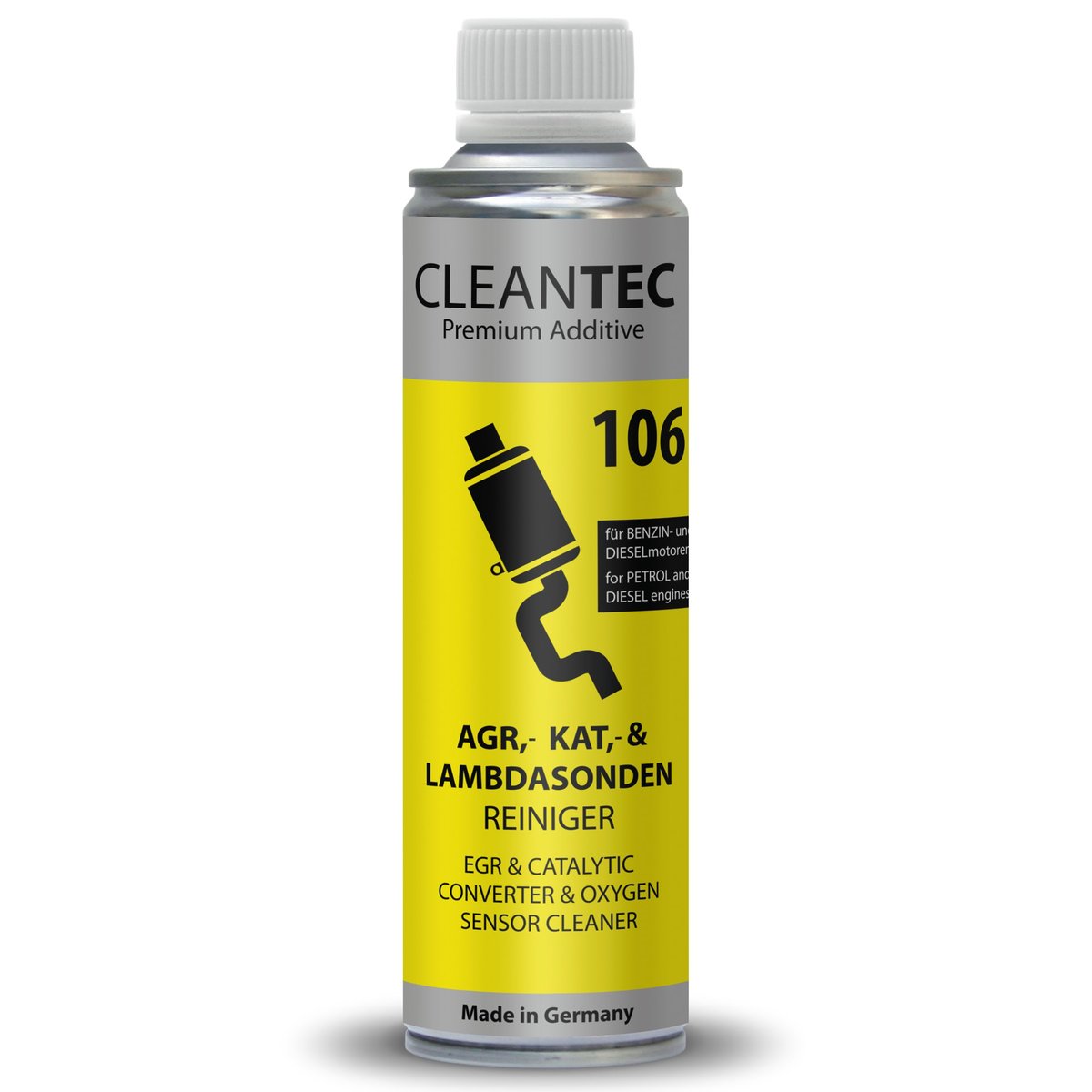 CleanTEC - Środek do czyszczenia EGR i katalizatora oraz sondy lambda 106 - 300 ml