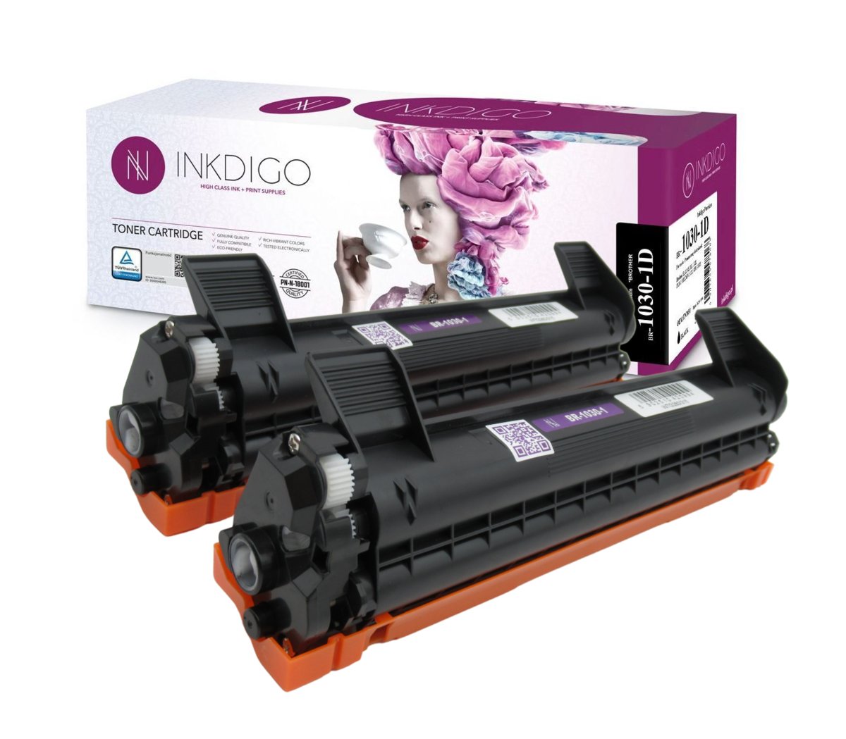 Toner Do Brother TN1030 Inkdigo - HL-1110 HL-1112
