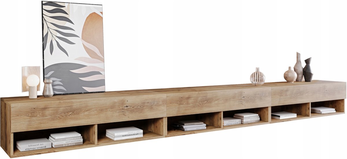 Lowboard A300 szafka RTV wisząca półka pod TV
