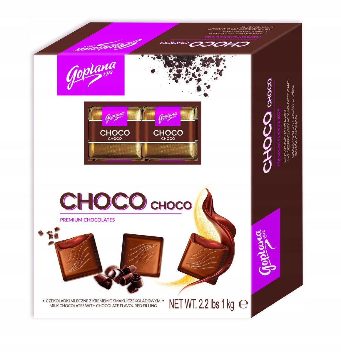Goplana 1kg choco choco
