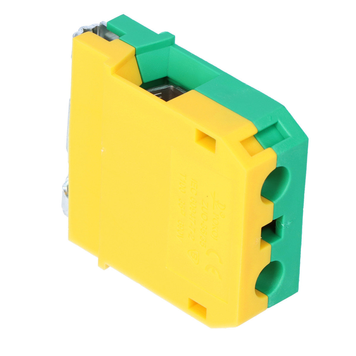 Złączka gwintowana ochronna żółto-zielona ZUO-35/35