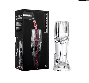 Aerator do wina akrylowy przezroczysty