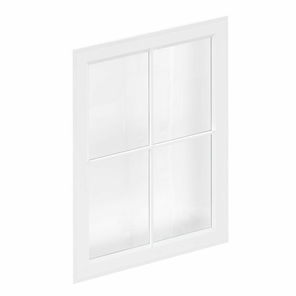 Front witrynowy FG60/77 Oxford biały Delinia iD