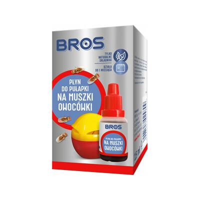 Płyn do pułapki na muszki owocówki 30 ml BROS