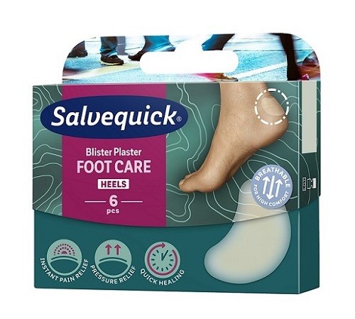 Salvequick PLASTRY FOOT CARE MEDIUM 6 SZT.