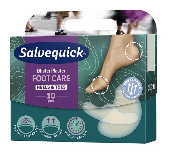 Zdjęcia - Pozostałe do medycyny Salvequick Foot Care Mix 10 szt.