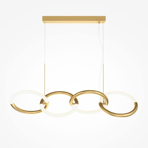 Ledowa lampa wisząca Node MOD165PL-L40G3K 40W pierścienie złote