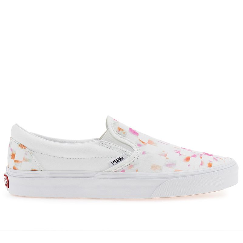 Buty Vans Classic Slip-On Aura Checkerboard VN0A5JLXWHT1 - białe