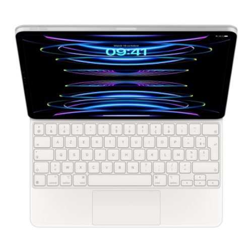Nowa oryginalna klawiatura Apple iPad Pro Magic Keyboard White 12,9'' FRENCH