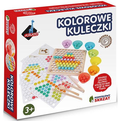 Askato Pomysłowy skrzat kolorowe kuleczki 453335