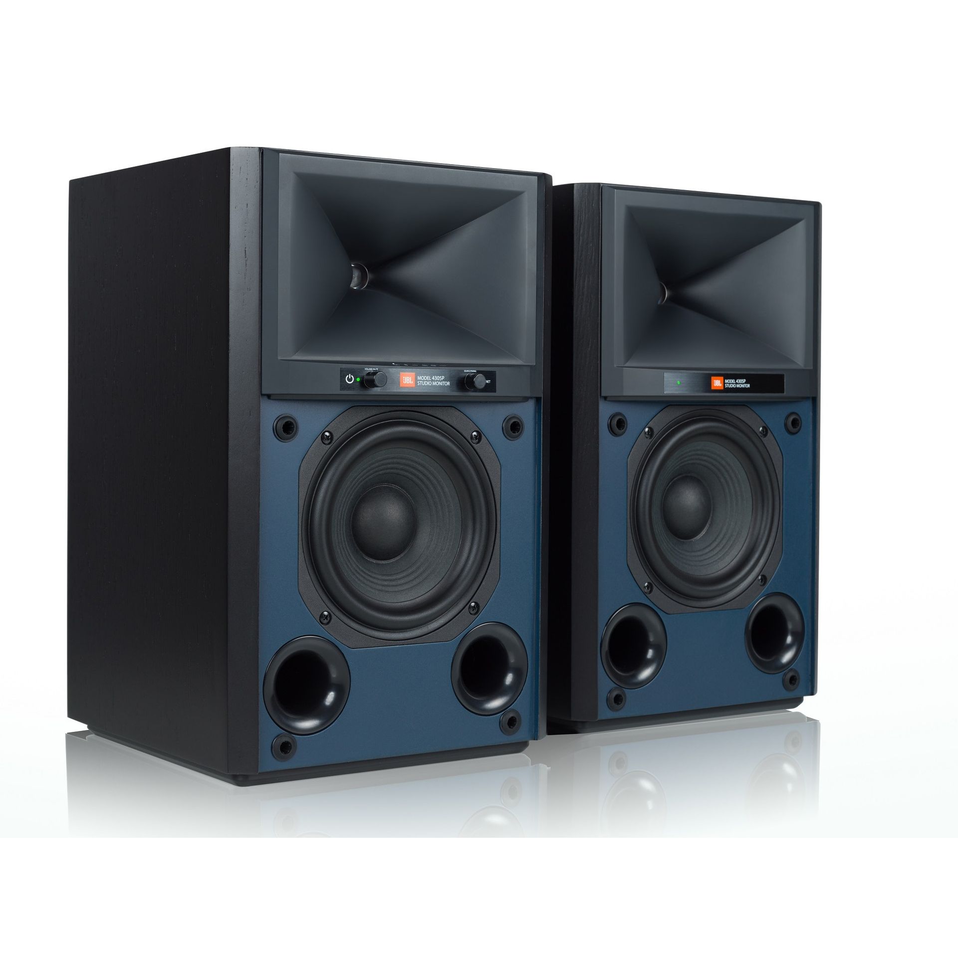 JBL 4305P - black - Aktywny System Stereo z wbudowanym Streamingiem