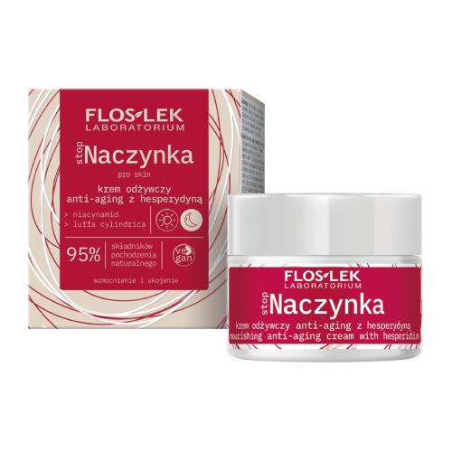 FLOS-LEK stopNaczynka Krem odżywczy anti-aging z hesperydyną, 50 ml