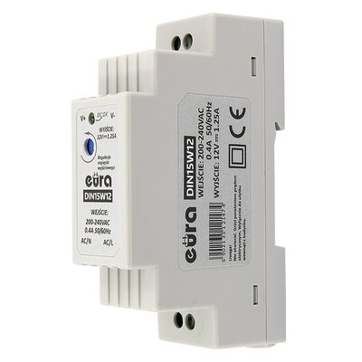 Zasilacz na szynę DIN 15 W 12 V 1 25 A DC