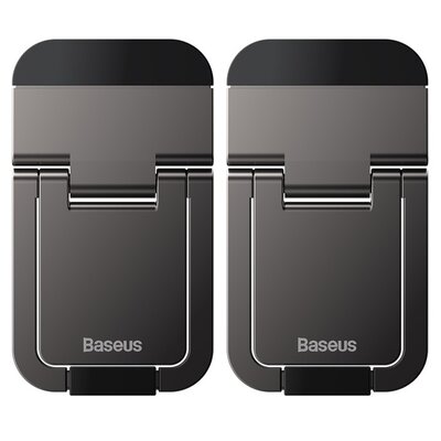 Baseus uniwersalne podstawki nóżki do laptopa (2 szt.) szary (LUZC000013)
