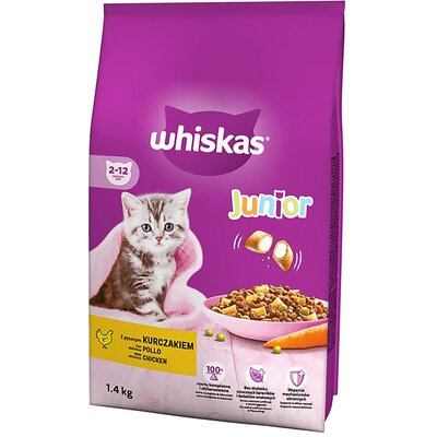 Sucha karma z kurczakiem dla kociąt 1,4KG
